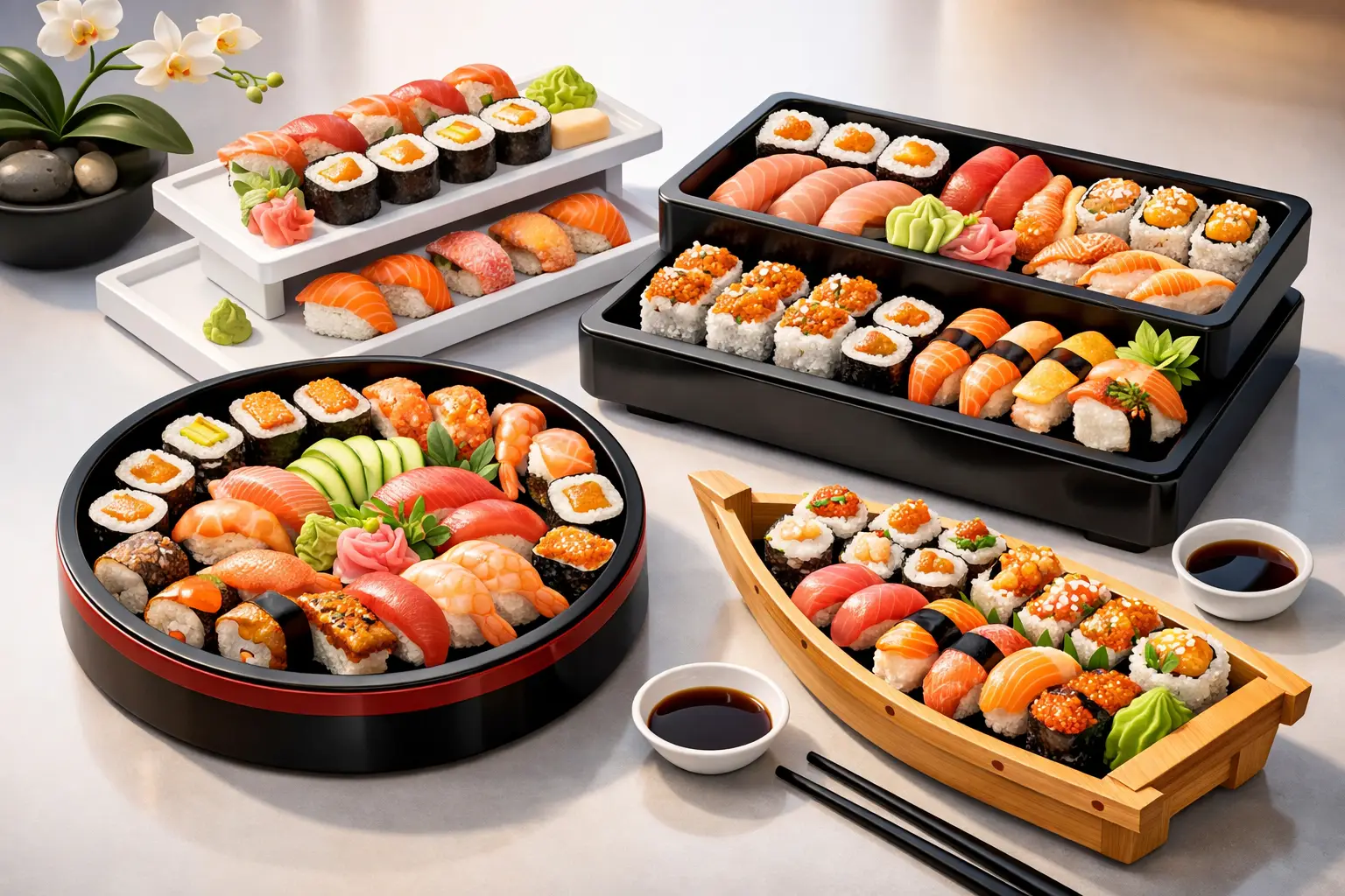 Best Sushi Trays for Parties That Impress